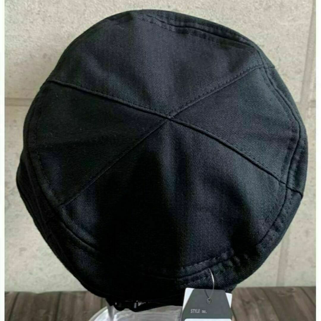 送料込 新品 帽子 ステッチ ワーク キャップ オールシーズン 男女兼用 8黒 メンズの帽子(キャップ)の商品写真