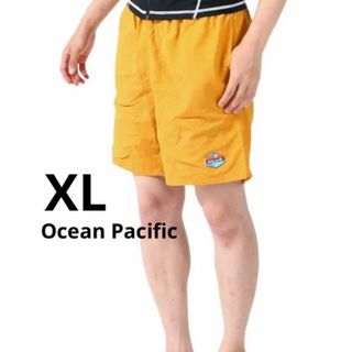 OCEAN PACIFIC - オーシャンパシフィック　メンズ　  XLサイズ　ハーフパンツ イエロー