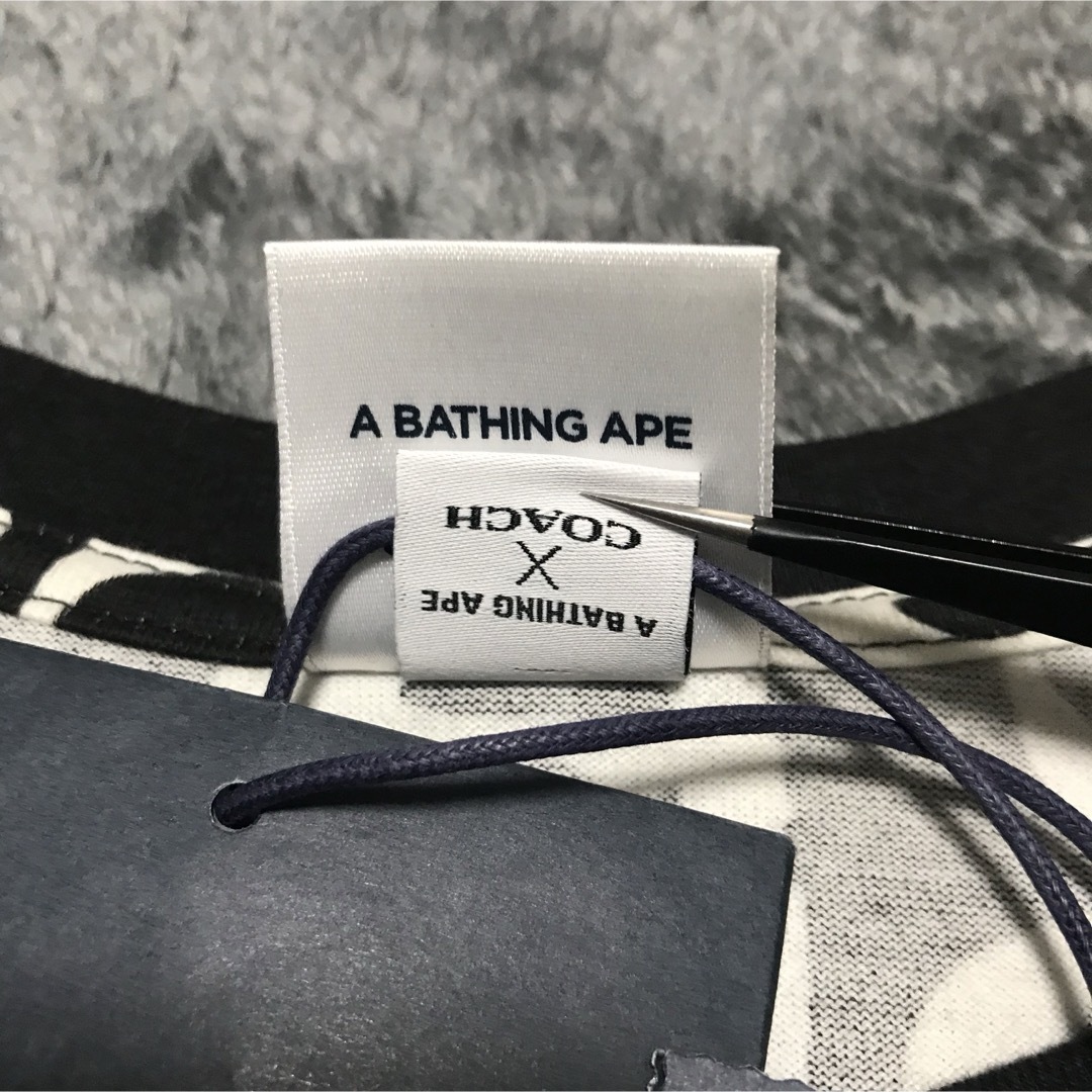 A BATHING APE(アベイシングエイプ)のアベイシングエイプ　coach コラボtシャツ メンズのトップス(Tシャツ/カットソー(半袖/袖なし))の商品写真