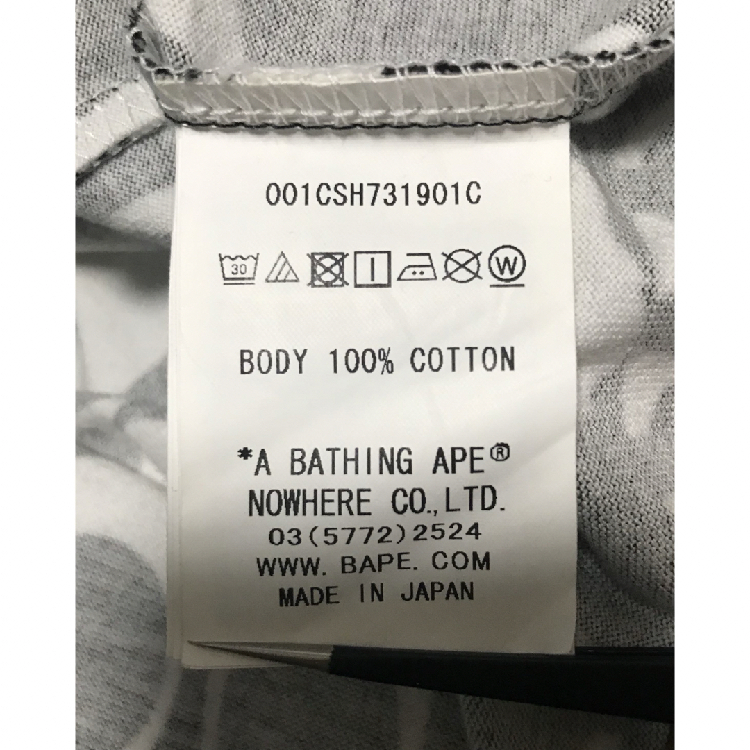 A BATHING APE(アベイシングエイプ)のアベイシングエイプ　coach コラボtシャツ メンズのトップス(Tシャツ/カットソー(半袖/袖なし))の商品写真