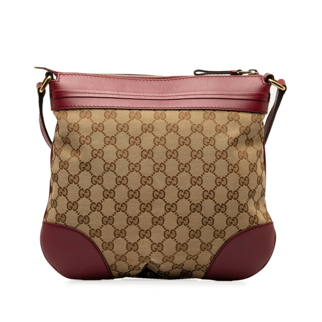 Gucci(グッチ)のグッチ GGキャンバス プリンシー 斜め掛け ショルダーバッグ 257065 レザー レディース GUCCI 【1-0142701】 レディースのバッグ(ショルダーバッグ)の商品写真