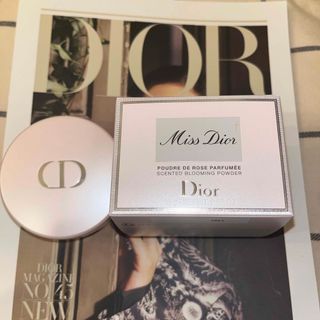 ディオール(Dior)のChristian Dior ミスディオールブルーミングボディパウダー 16g(ボディパウダー)