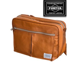 ポーター(PORTER)のPORTER フリースタイル　キャメル　ショルダーバッグ　カバン　かわいい　茶色(ショルダーバッグ)