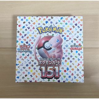 ポケモン(ポケモン)のポケモン 151 box 【シュリンク付き】 新品未開封(Box/デッキ/パック)