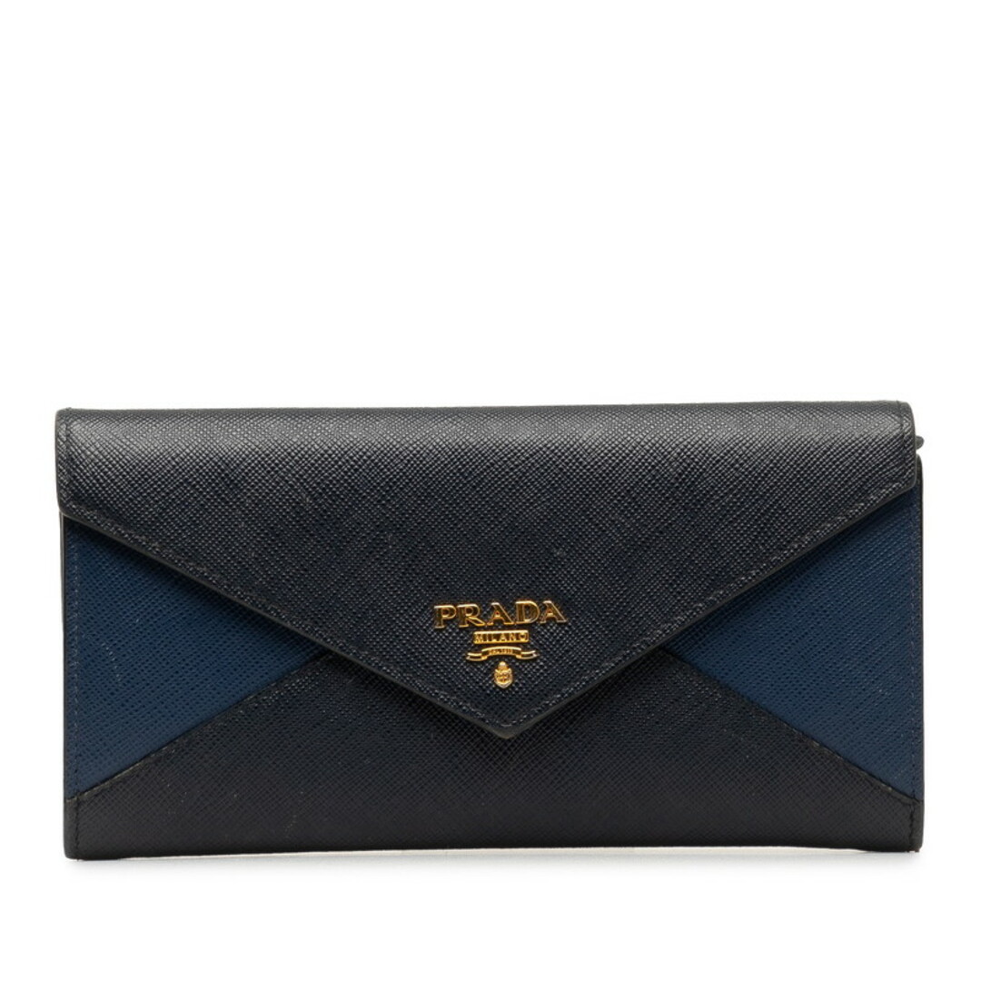 PRADA(プラダ)のプラダ サフィアーノ 長財布 1MH037 レザー レディース PRADA 【1-0145260】 レディースのファッション小物(財布)の商品写真