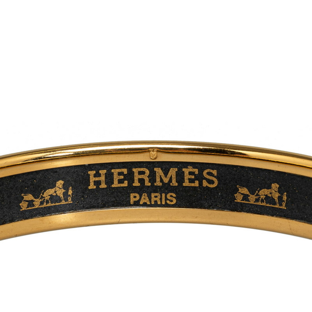 Hermes(エルメス)のエルメス エマイユバングルPM イカリ モチーフ バングル メッキ レディース HERMES 【222-45320】 レディースのアクセサリー(ブレスレット/バングル)の商品写真