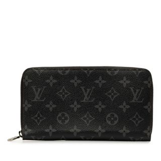 ルイヴィトン(LOUIS VUITTON)の美品 ルイ ヴィトン モノグラム ジッピー オーガナイザーNM ラウンドファスナー 長財布 M82081 PVC レディース LOUIS VUITTON 【228-45642】(財布)