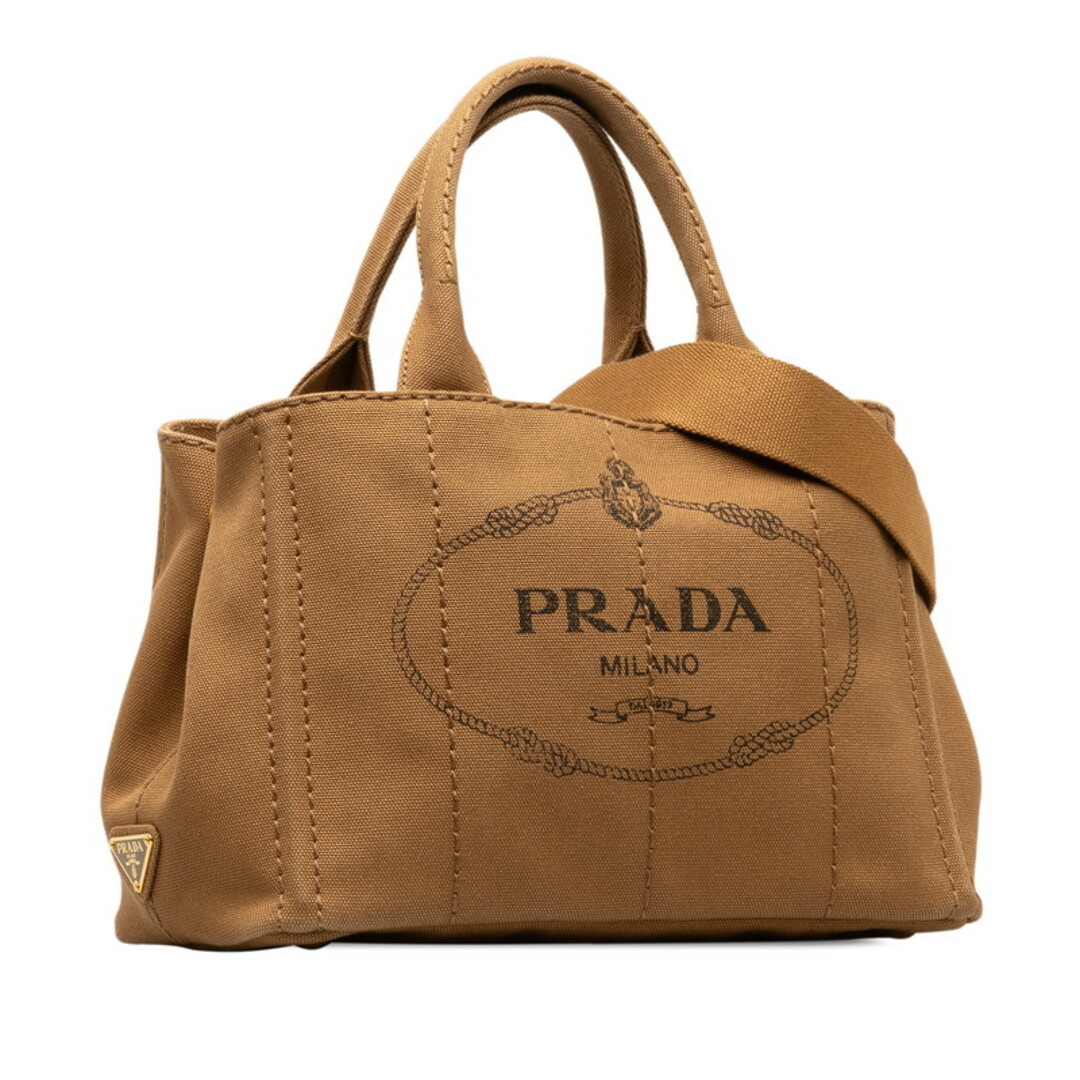 PRADA(プラダ)の美品 プラダ カナパ ミニ ハンドバッグ ショルダーバッグ 2WAY 1BG439 キャンバス レディース PRADA 【228-45643】 レディースのバッグ(ハンドバッグ)の商品写真