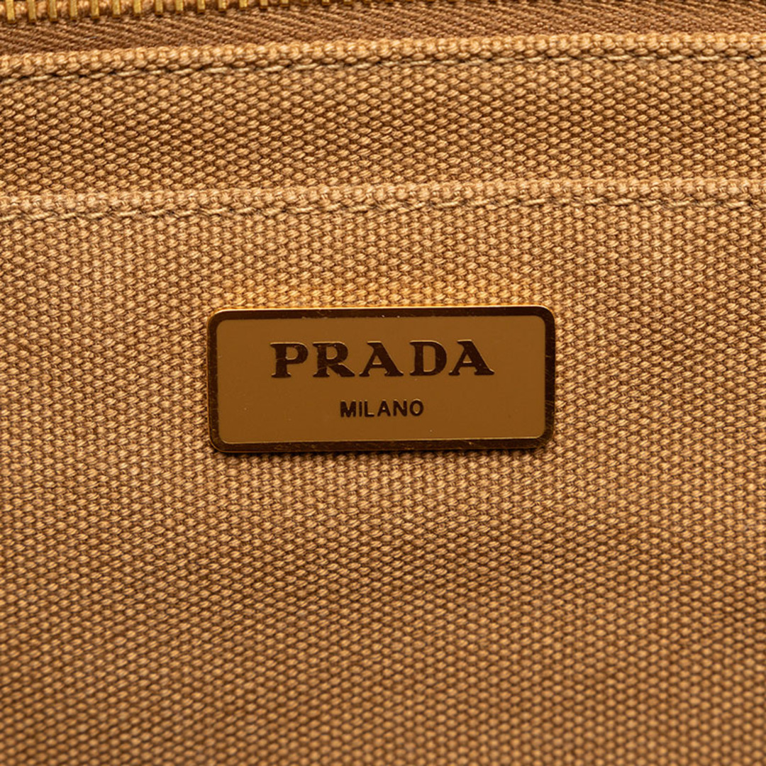 PRADA(プラダ)の美品 プラダ カナパ ミニ ハンドバッグ ショルダーバッグ 2WAY 1BG439 キャンバス レディース PRADA 【228-45643】 レディースのバッグ(ハンドバッグ)の商品写真