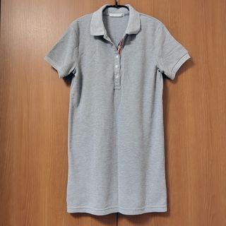 【新品】吸汗速乾 ポロチュニック (グレー S)