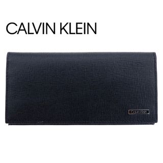 カルバンクライン(Calvin Klein)のカルバンクライン 長財布 二つ折り メタルロゴプレート 31CK190005(長財布)