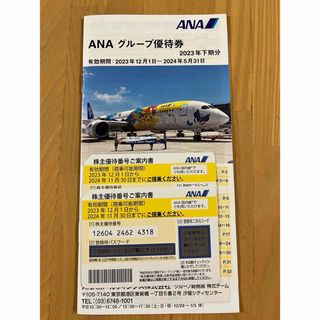 エーエヌエー(ゼンニッポンクウユ)(ANA(全日本空輸))のANAグループ優待券　２枚(その他)