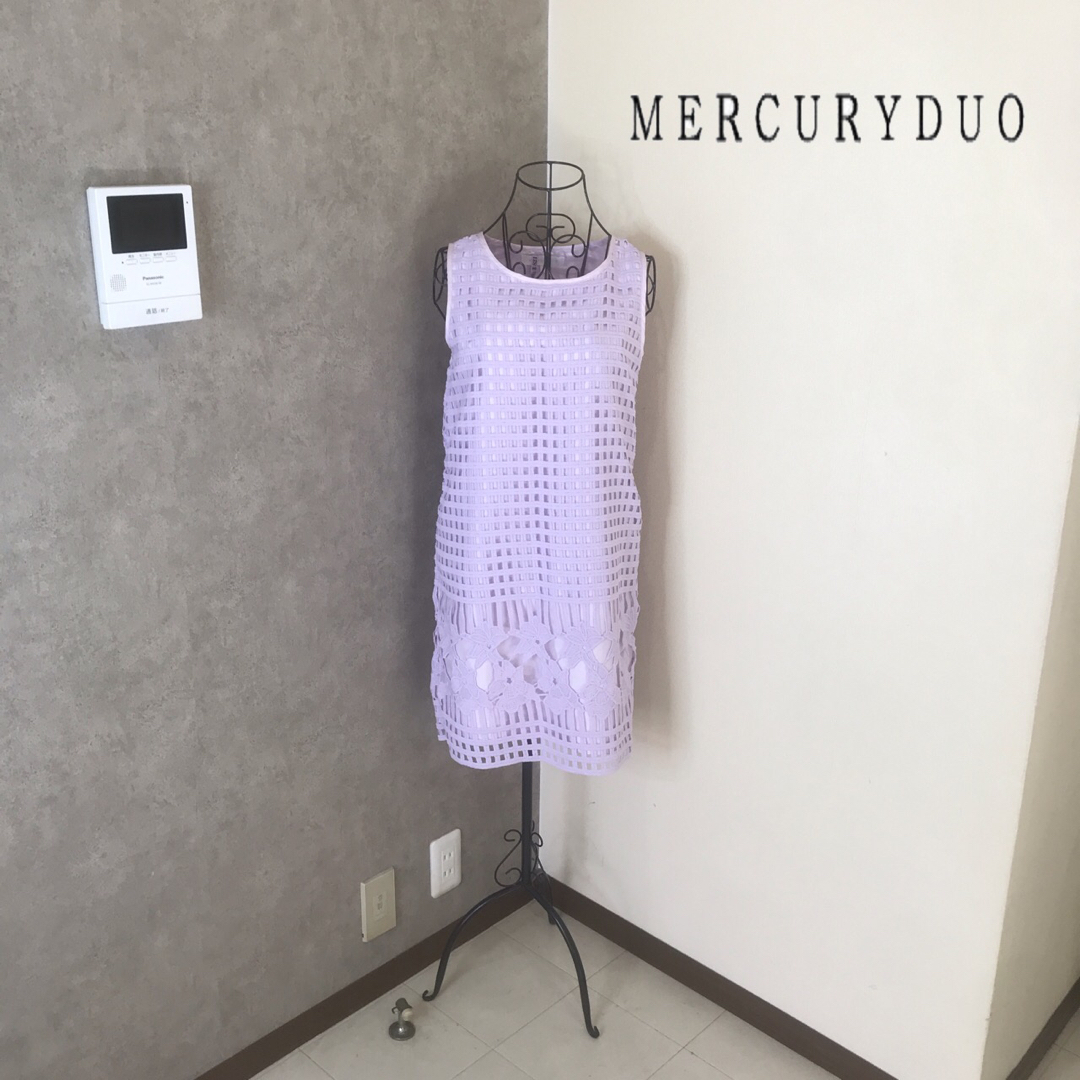 MERCURYDUO(マーキュリーデュオ)のマーキュリーデュオ♡1度着用　ワンピース レディースのワンピース(ひざ丈ワンピース)の商品写真