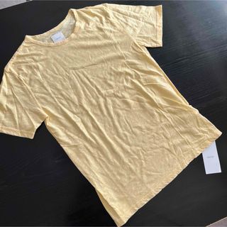 AER ADAM ET ROPE - BIOTOP ビオトープ Tシャツ レモンイエロー Sサイズ