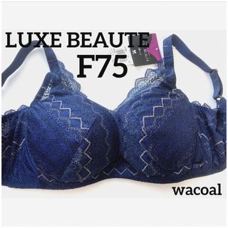 ワコール(Wacoal)の【新品タグ付】ワコールLUXE BEAUTE谷間メイクF75（定価¥9,900）(ブラ)