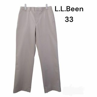 エルエルビーン(L.L.Bean)のL.L.Been　エルエルビーン　古着　33インチ　コットンパンツ　スラックス(スラックス)