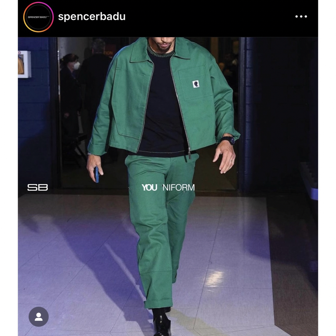 RAF SIMONS(ラフシモンズ)のSPENCER BADU スペンサーバドゥ　22ss  チノパンツ メンズのパンツ(チノパン)の商品写真