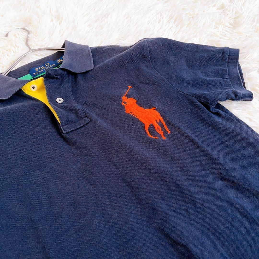 POLO RALPH LAUREN(ポロラルフローレン)の【ポロラルフローレン】半袖ポロシャツ（XS）ビッグポニー刺繍 100%コットン メンズのトップス(ポロシャツ)の商品写真