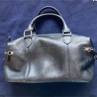 ロンシャン(LONGCHAMP)の【お値引き中】フランス製ロンシャン　ボストン型　ハンドバッグLongchamp(ハンドバッグ)