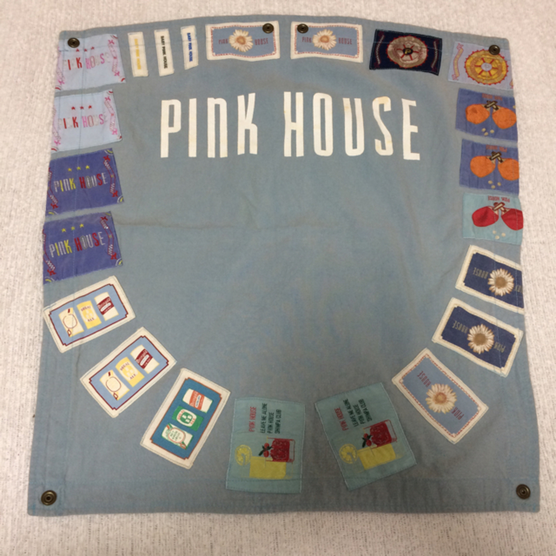 PINK HOUSE(ピンクハウス)のレトロ ピンクハウス トレーナー字パーカー レディースのトップス(トレーナー/スウェット)の商品写真