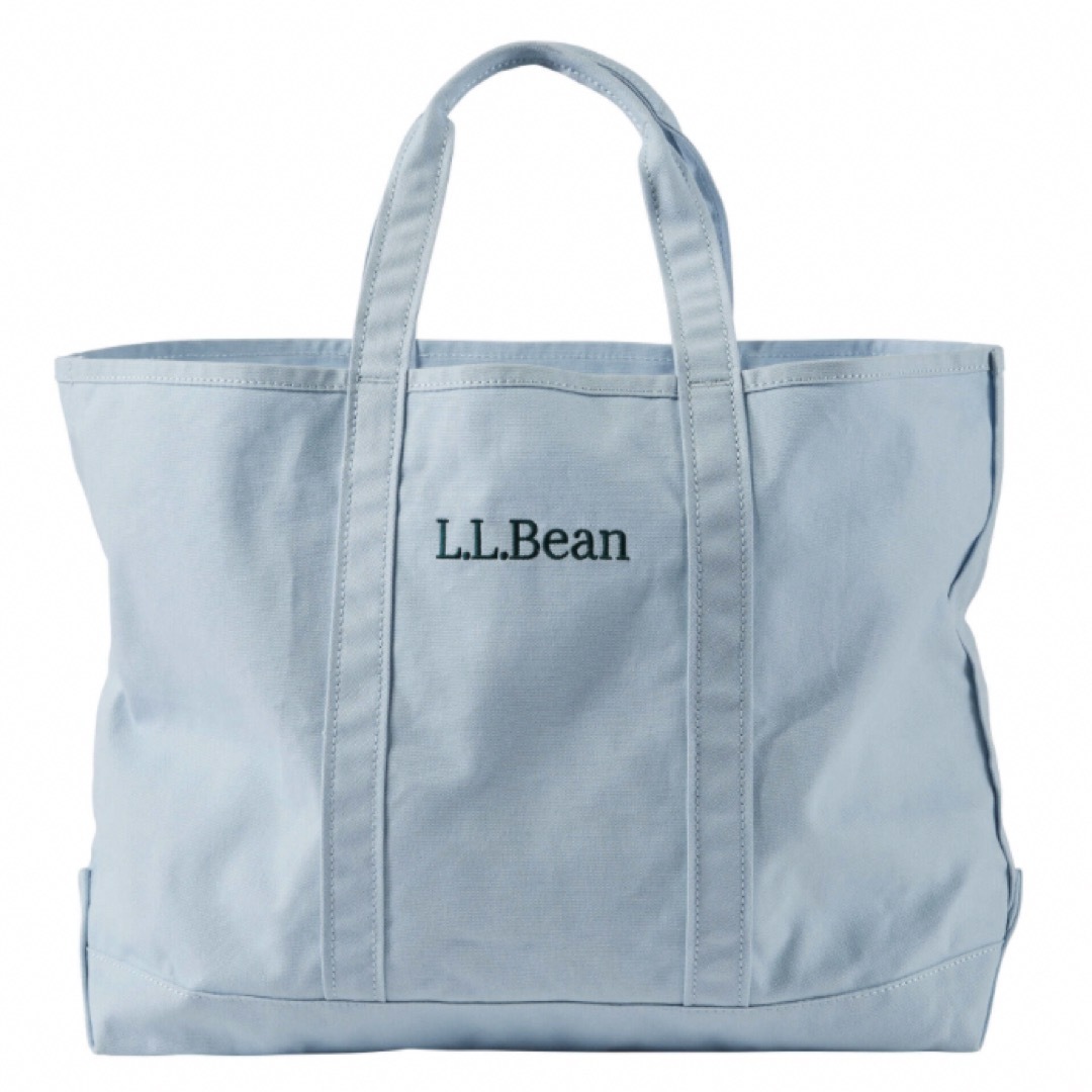 L.L.Bean(エルエルビーン)の【新品・未開封】L.L.Bean  グローサリートート  サーフブルー　完売商品 レディースのバッグ(トートバッグ)の商品写真