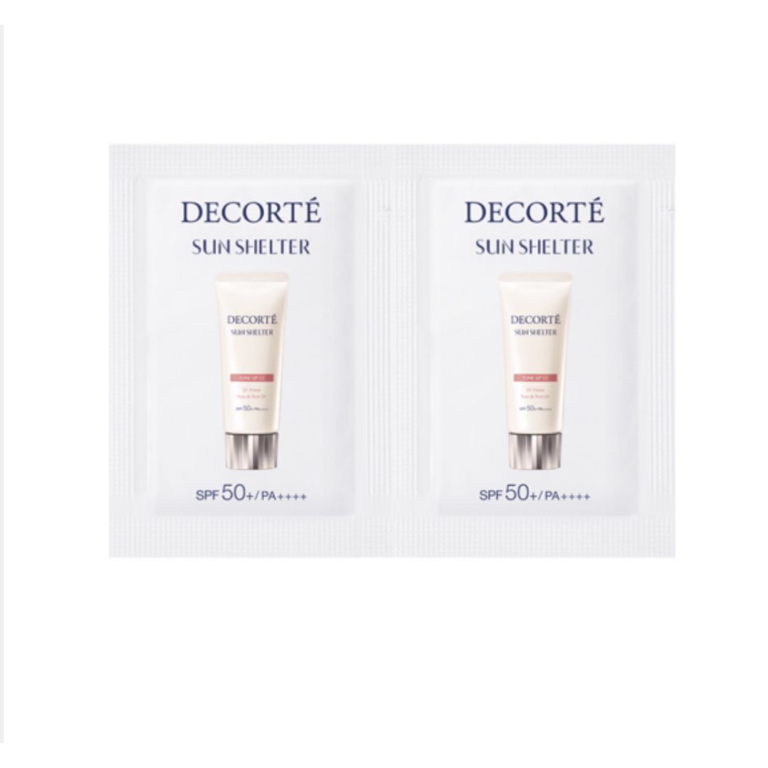 DECORTE サンシェルター マルチプロテクション トーンアップCC01×2 コスメ/美容のベースメイク/化粧品(化粧下地)の商品写真