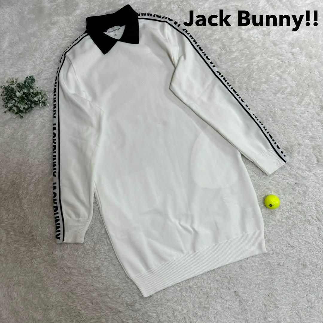 JACK BUNNY!!(ジャックバニー)のJack Bunny!! ジャックバニー Amossa ポロニットワンピース スポーツ/アウトドアのゴルフ(ウエア)の商品写真