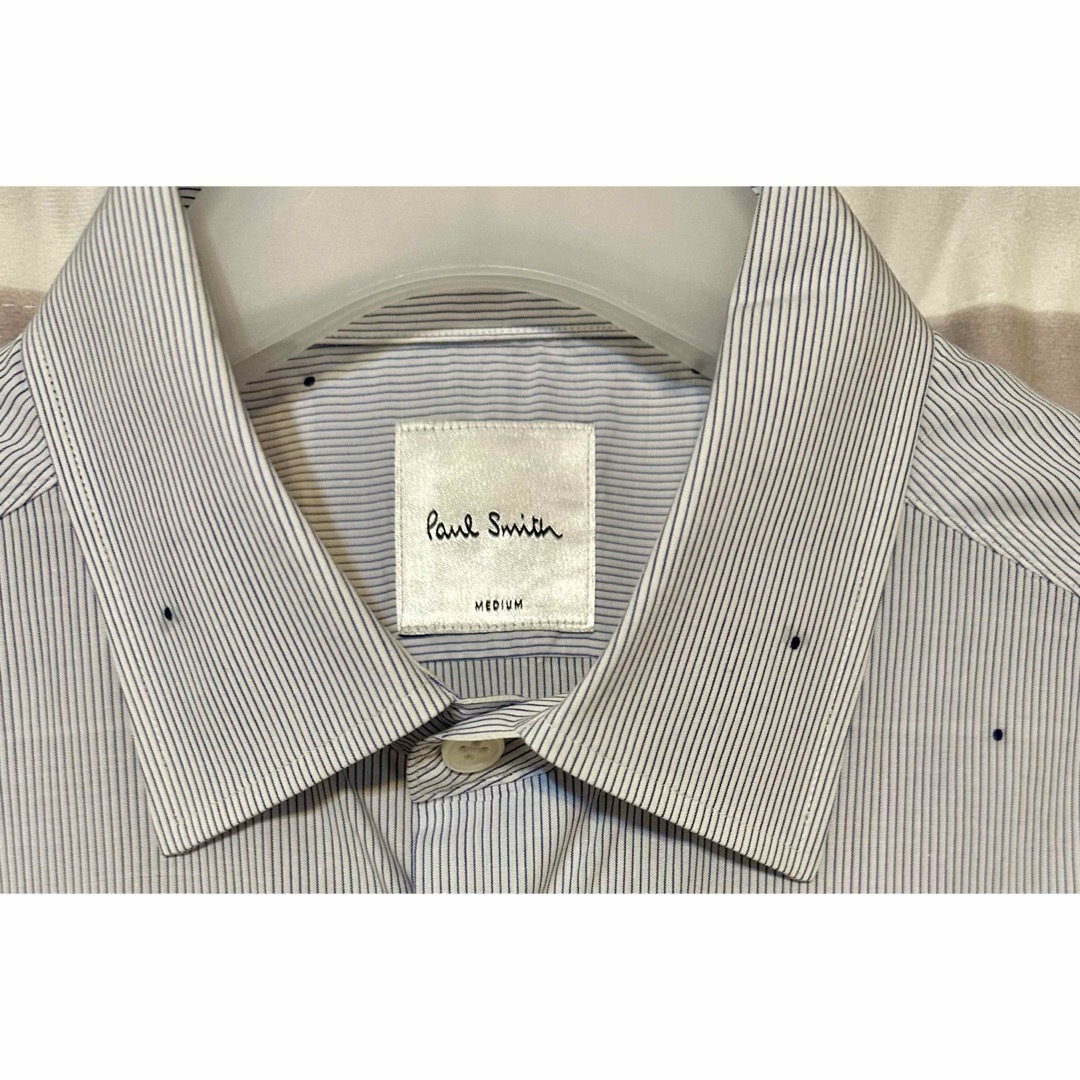 Paul Smith(ポールスミス)のポールスミス ストライプ フローラル ドット 水玉 刺繍 花柄 ドレスシャツ メンズのトップス(シャツ)の商品写真