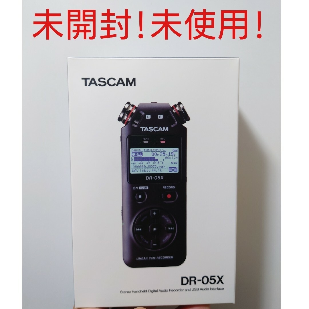 TESCOM(テスコム)のTASCAM ICレコーダー DR-05X 楽器のDTM/DAW(その他)の商品写真