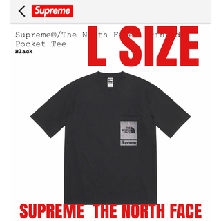 シュプリーム(Supreme)の【新品 Lサイズ】Supreme North Face Pocket Tee(Tシャツ/カットソー(半袖/袖なし))