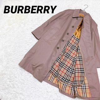 バーバリー(BURBERRY)の【BURBERRY】バーバリーズ ステンカラーコート ノバチェック ロング丈(ステンカラーコート)