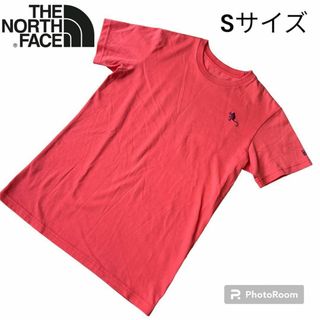 ザノースフェイス(THE NORTH FACE)のTHE NORTH FACE ザノースフェイス　Tシャツ　S レディース　ピンク(Tシャツ(半袖/袖なし))