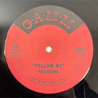 Red Astaire / Follow Me【12"プロモ】(R&B/ソウル)