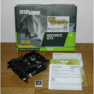 ZOTAC GAMING GTX1630 4G GDDR6(PCパーツ)