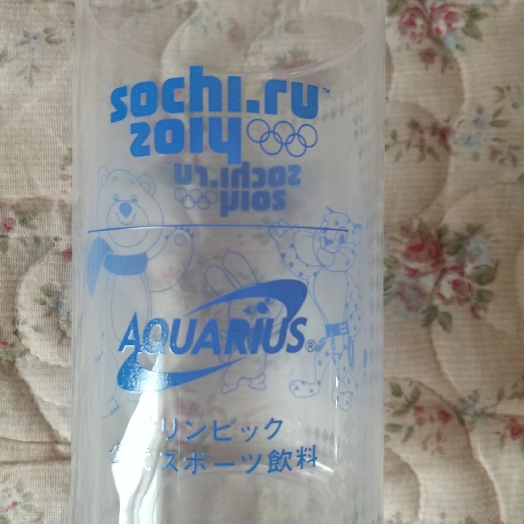 未使用品  ソチ オリンピック  記念グラス インテリア/住まい/日用品のキッチン/食器(グラス/カップ)の商品写真