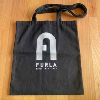 Furla - トートバッグ　カバン　黒　黒色　モノトーン　ブラック　付録　雑誌　英語　シンプル