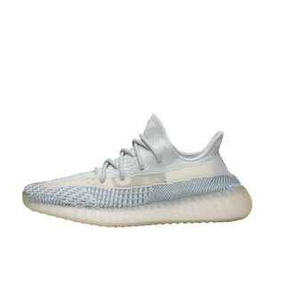 イージー(YEEZY（adidas）)のアディダス イージー ブースト 350 V2 グロー "クラウドホワイト/グレー" 28.5cm(スニーカー)