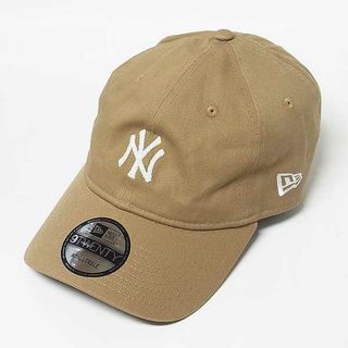 ニューエラー(NEW ERA)の【NEW ERA】9twenty ミニNYロゴ キャップ ベージュ(キャップ)