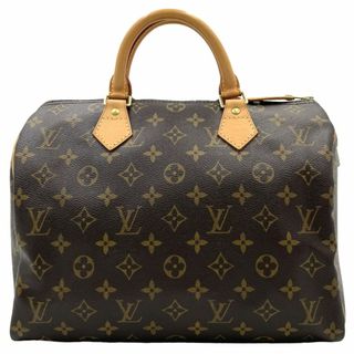 ルイヴィトン(LOUIS VUITTON)のLOUIS VUITTON ルイヴィトン ハンドバッグ モノグラム スピーディ30 ボストンバッグ speedy 30 鞄 かばん M41526    ブラウン 茶 ゴールド金具 レディース【中古品】(ハンドバッグ)