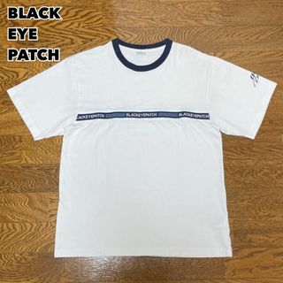 BLACK EYE PATCH ブラックアイパッチ Tシャツ リンガーネック(Tシャツ/カットソー(半袖/袖なし))