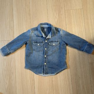 ベビーギャップ(babyGAP)のギャップ　男の子 デニムシャツ　90cm(ブラウス)