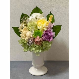 プリザーブドフラワー仏花　御供えの花(プリザーブドフラワー)