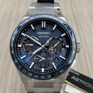 セイコー(SEIKO)のセイコーアストロン GPS衛星電波ソーラー腕時計　メンズ　SBXC109(腕時計(アナログ))