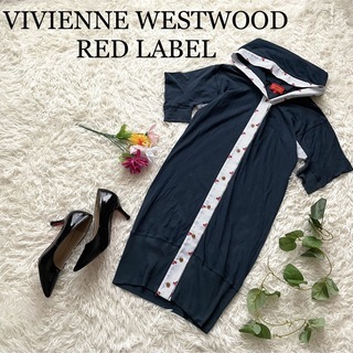 Vivienne Westwood - 【激レア】ヴィヴィアンウエストウッド　フーデットパーカーワンピース　オーブロゴ