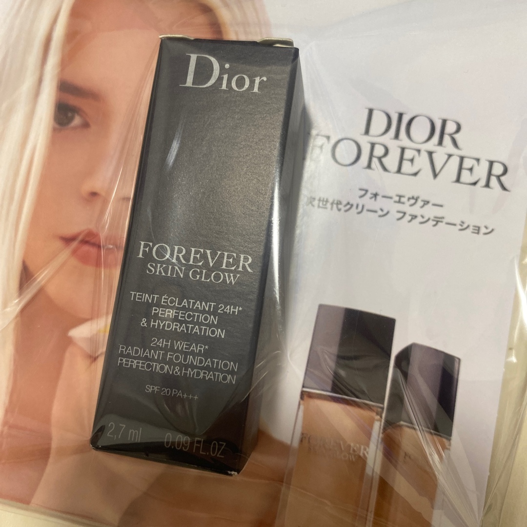 Dior(ディオール)のDIOR フォーエバースキングロー　ファンデーション コスメ/美容のキット/セット(サンプル/トライアルキット)の商品写真