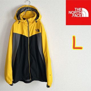 ザノースフェイス(THE NORTH FACE)のノースフェイス　マウンテンパーカー　HYVENT イエロー　メンズＬ(マウンテンパーカー)