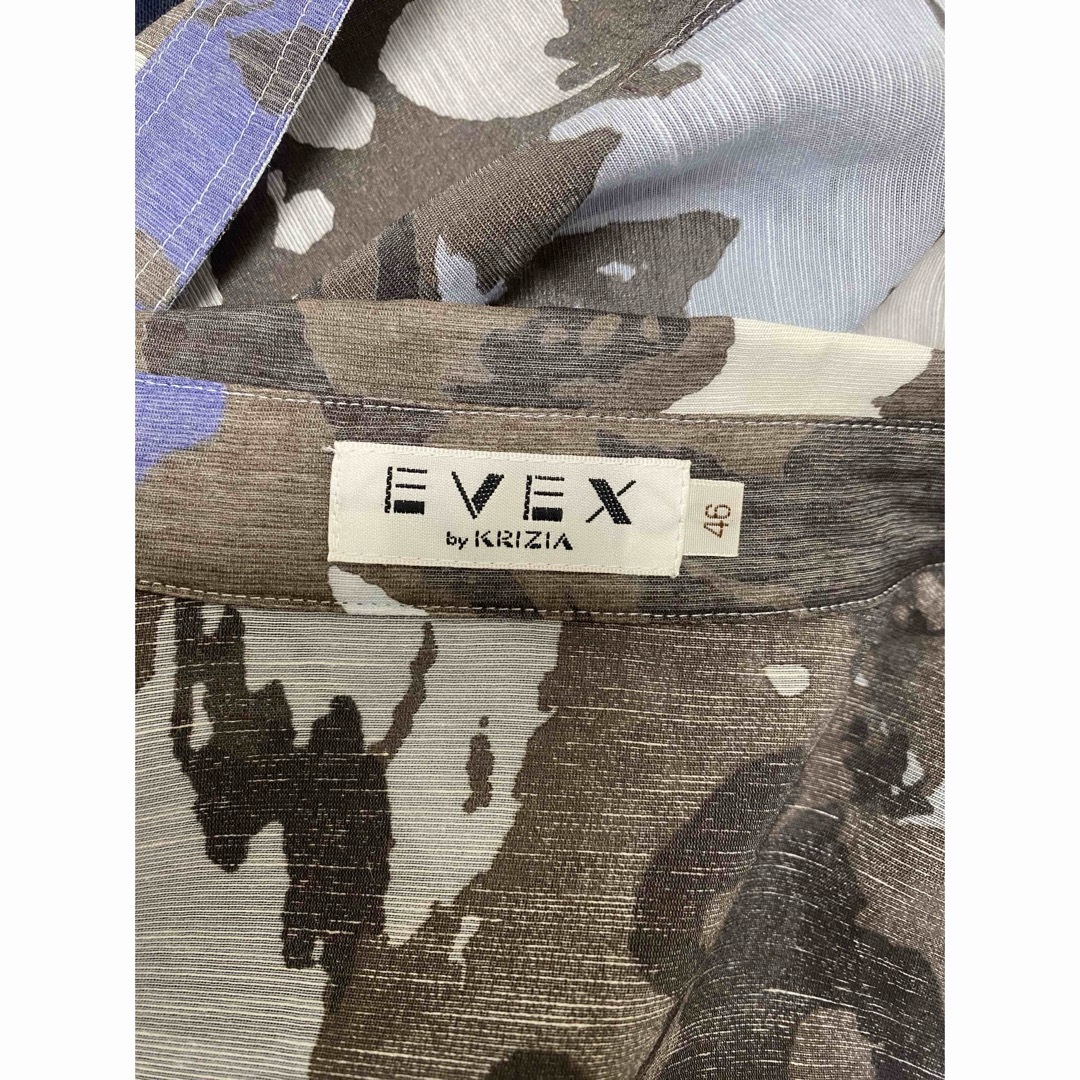 EVEX by KRIZIA(エヴェックスバイクリツィア)の【美品】EVEX エベックス　シャツ レディースのジャケット/アウター(その他)の商品写真