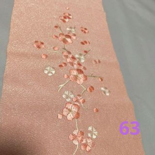 63　刺繍半襟　振袖、訪問着、小紋(和装小物)