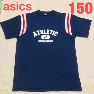 asics - asics  アシックス Tシャツ  スポーツシャツ  150  紺色