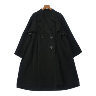 YOHJI YAMAMOTO ヨウジヤマモト コート（その他） 2(S位) 黒 【古着】【中古】